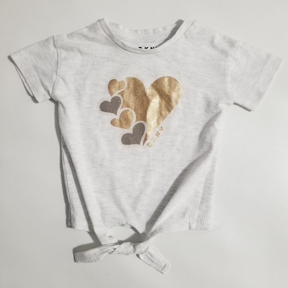 DKNY baby blouse with tie front